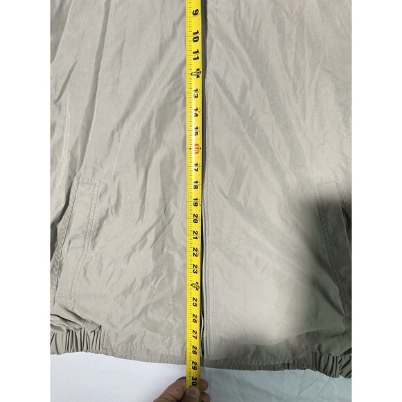 Claiborne Microfiber Outerwear Jacket Men's L Beige Water Repellant - Picture 2 of 6